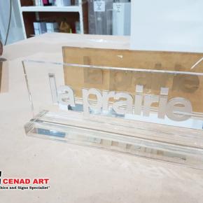 Acrylic branding display