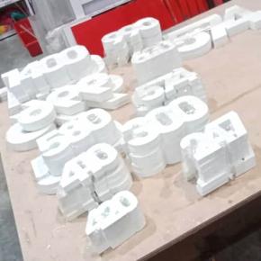 White Pvc Letter