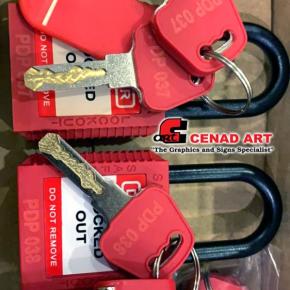 PadLock Engraving