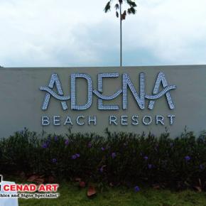 3D Lettering Signboard