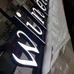 3D wording with LED light